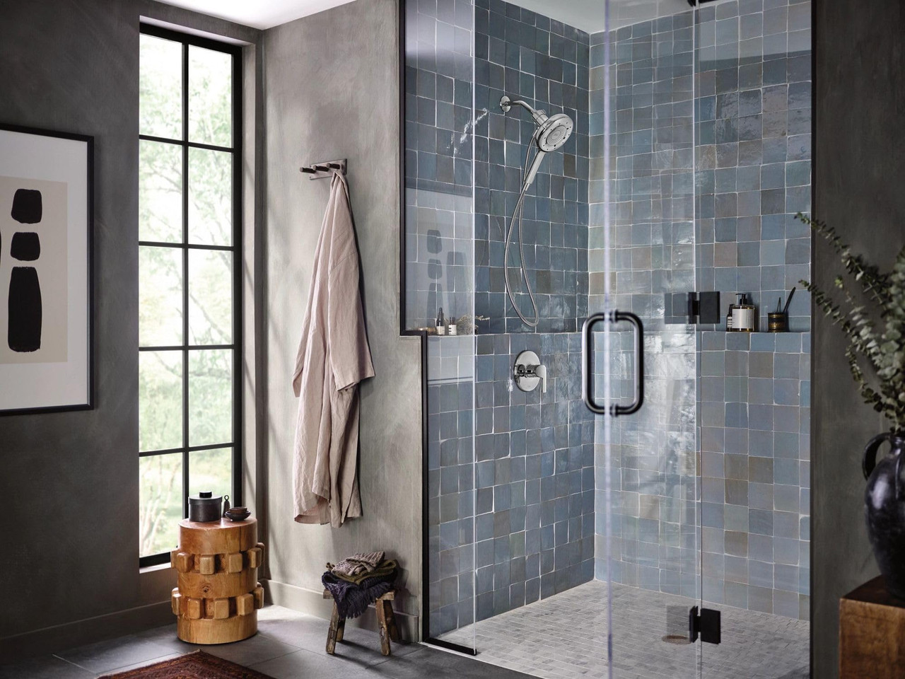 Moen Doux M CORE 3 Series 1 Handle Tub and Shower Trim Kit in Chrome - UTS3203