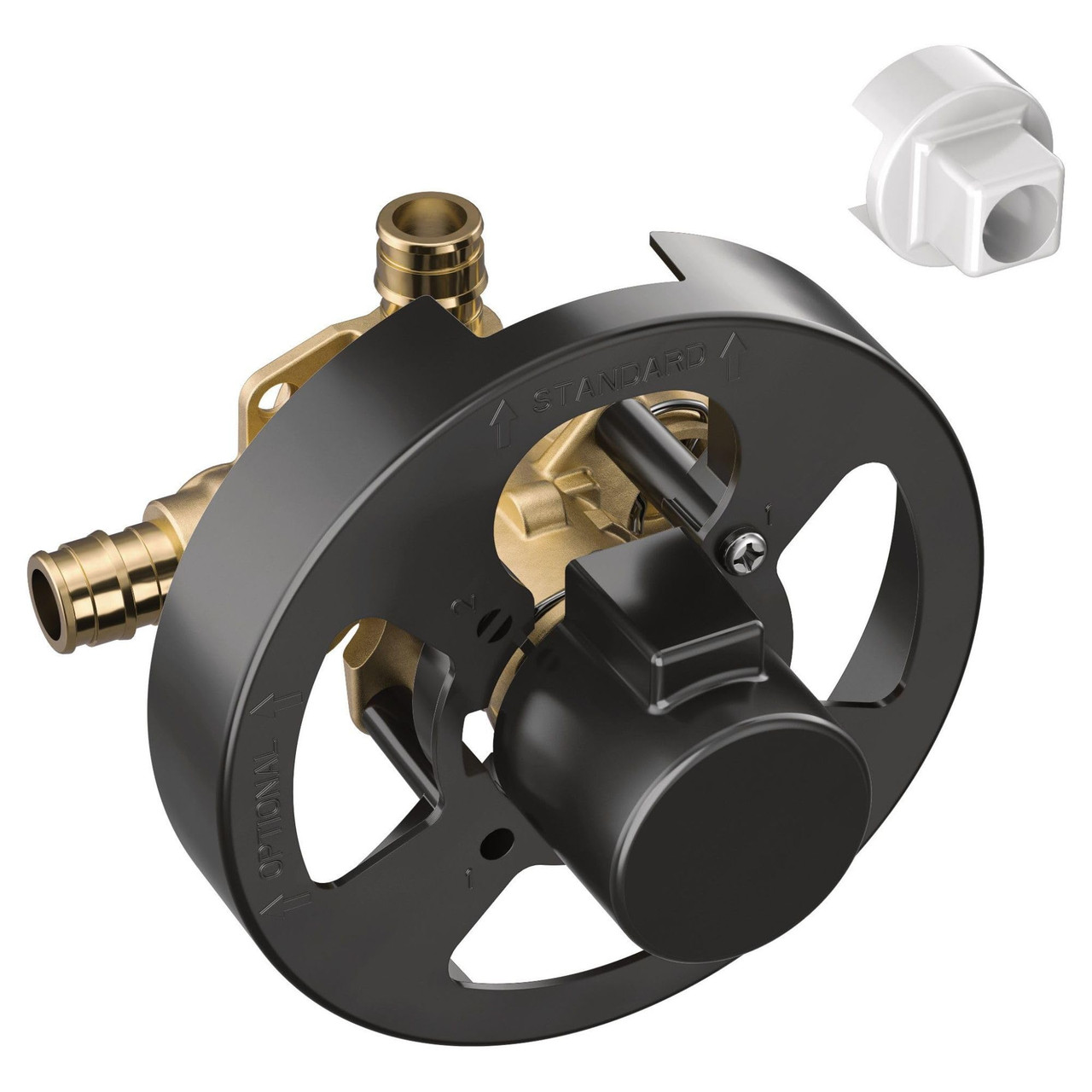 Moen M Pact Posi Temp Pressure Balancing Valve with 1/2" Cold Expansion PEX Connection - 2328PF