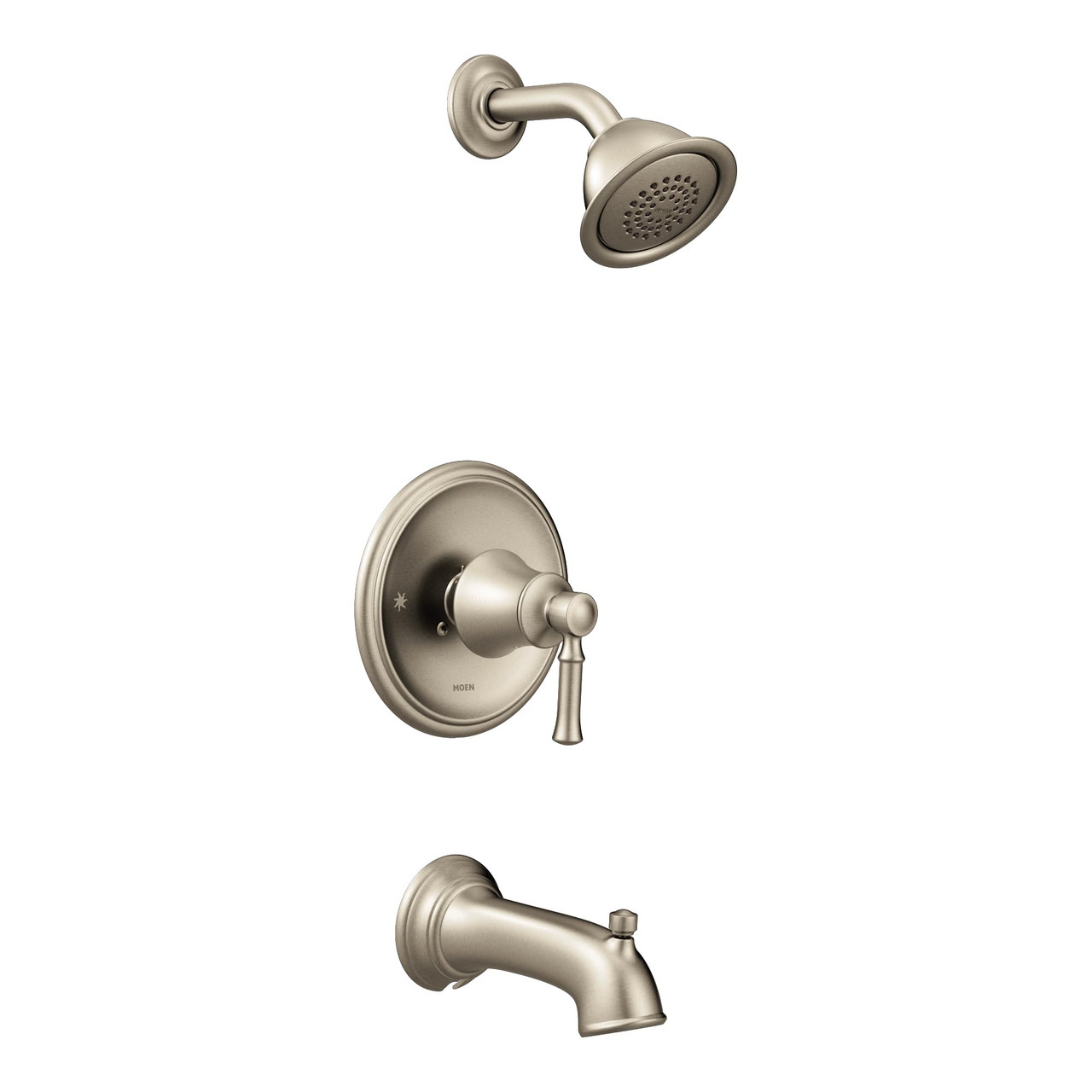 Moen Dartmoor Posi Temp tub/shower 1 in Brushed Nickel - T2183BN