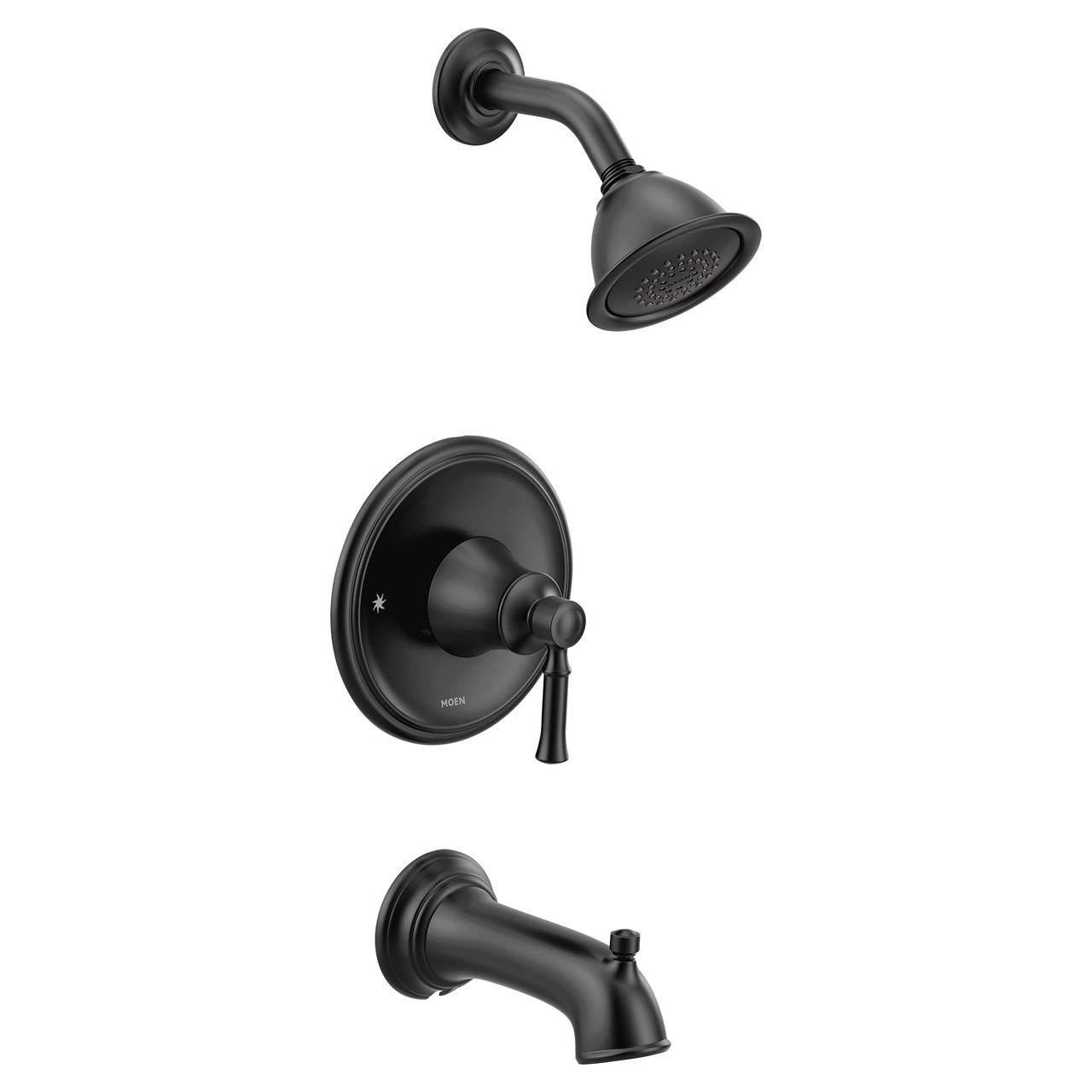 Moen Dartmoor Posi Temp tub/Shower in Matte Black - T2183BL