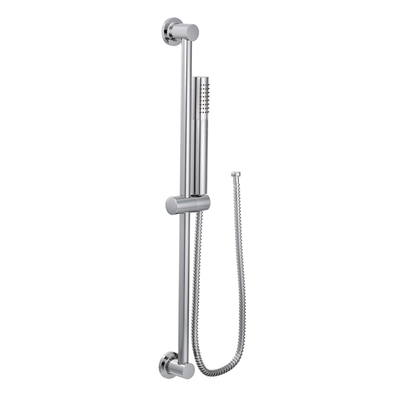 Moen Modern Eco Performance Handshower Handheld Shower with 30 Inch Slide Bar and 69 Inch Metal Hose in Chrome - 3887EP