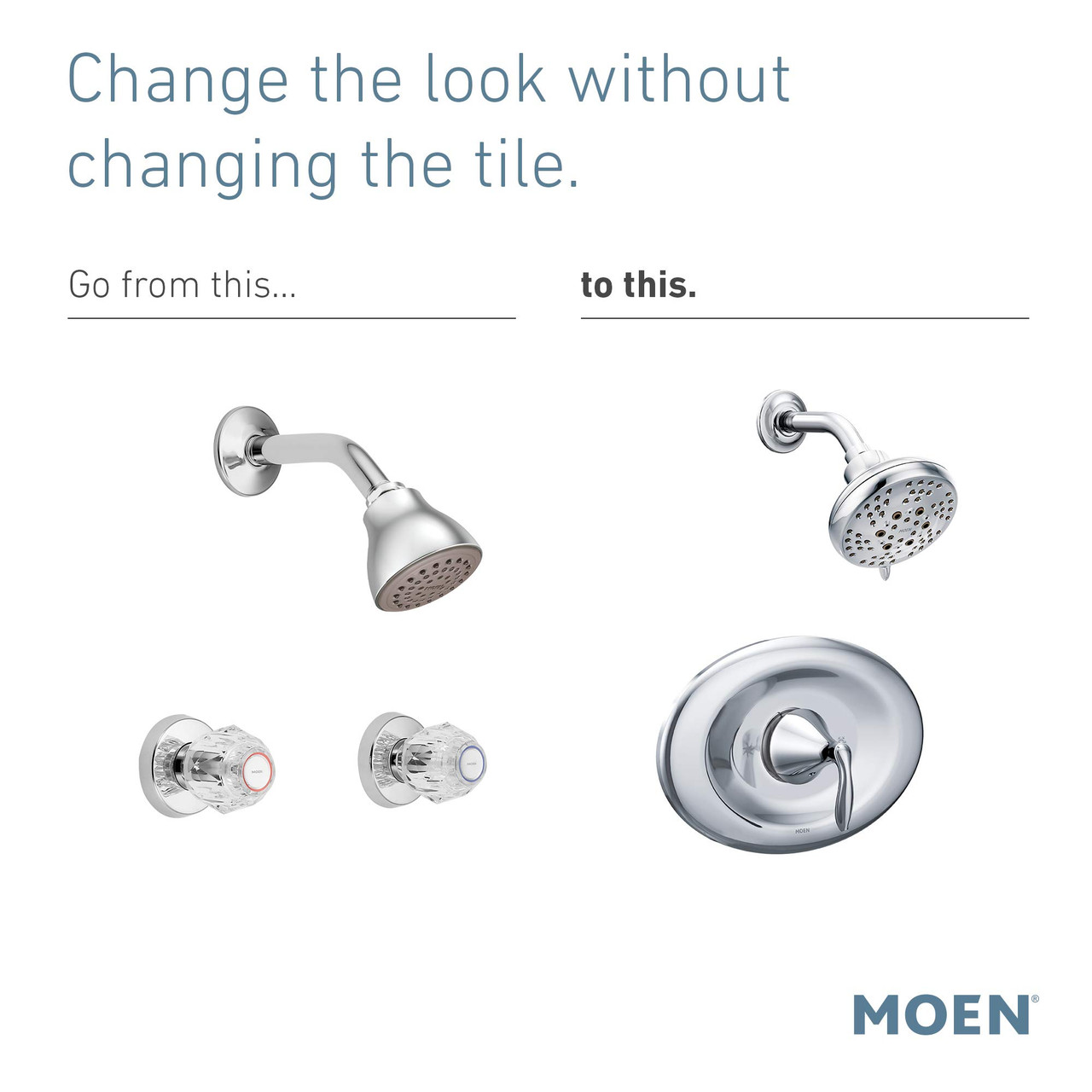 Moen Posi Temp Eco Performance Shower Trim Kit in Brushed Nickel - T2138EPBN