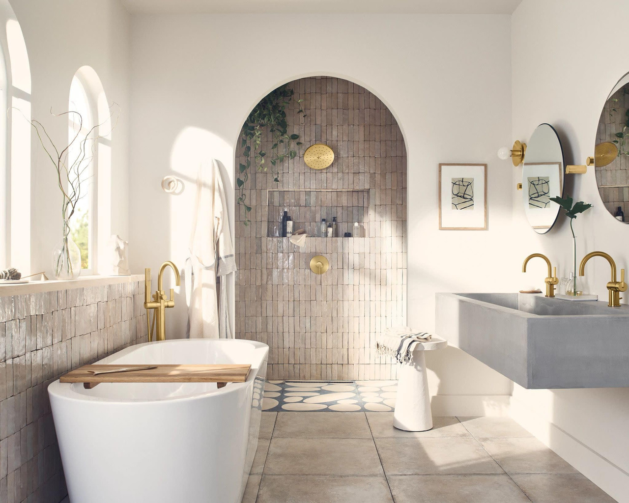 Moen Cia M CORE 3 Series 1 Handle Eco Performance Shower Trim Kit in Brushed Gold - UT3362EPBG