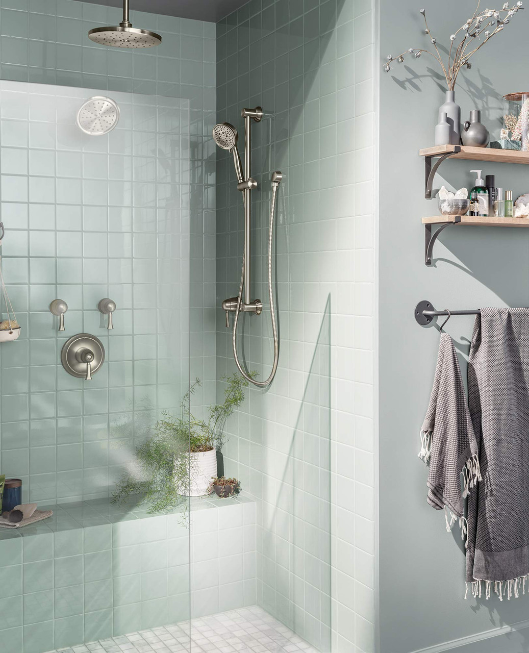 Moen Wynford Volume Control Valve Trim Kit in Brushed Nickel - T6602BN