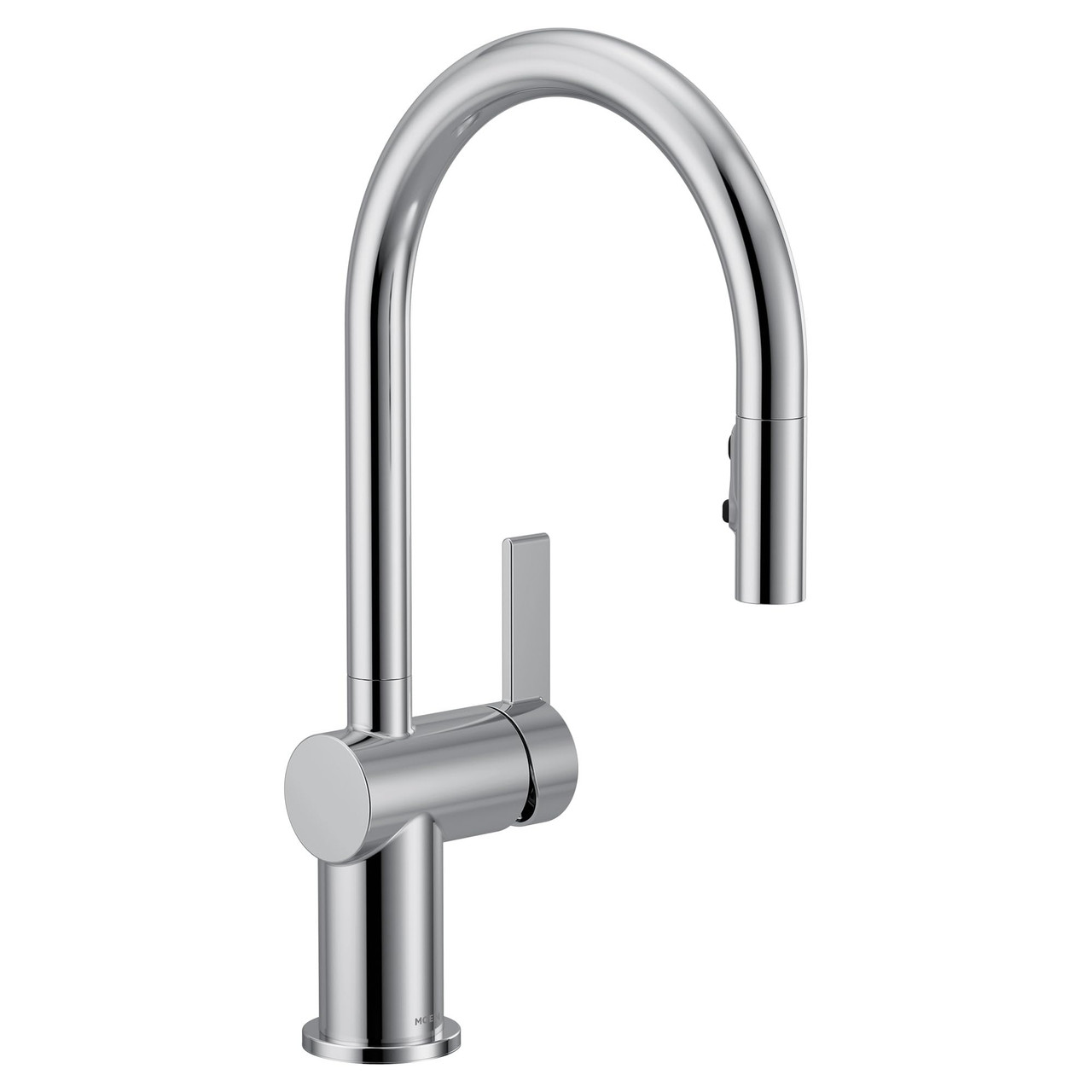 Moen Cia Pulldown Kitchen Faucet with Power Boost Modern Kitchen Faucet One Handle Easy Installation 7622 in Chrome - 7622