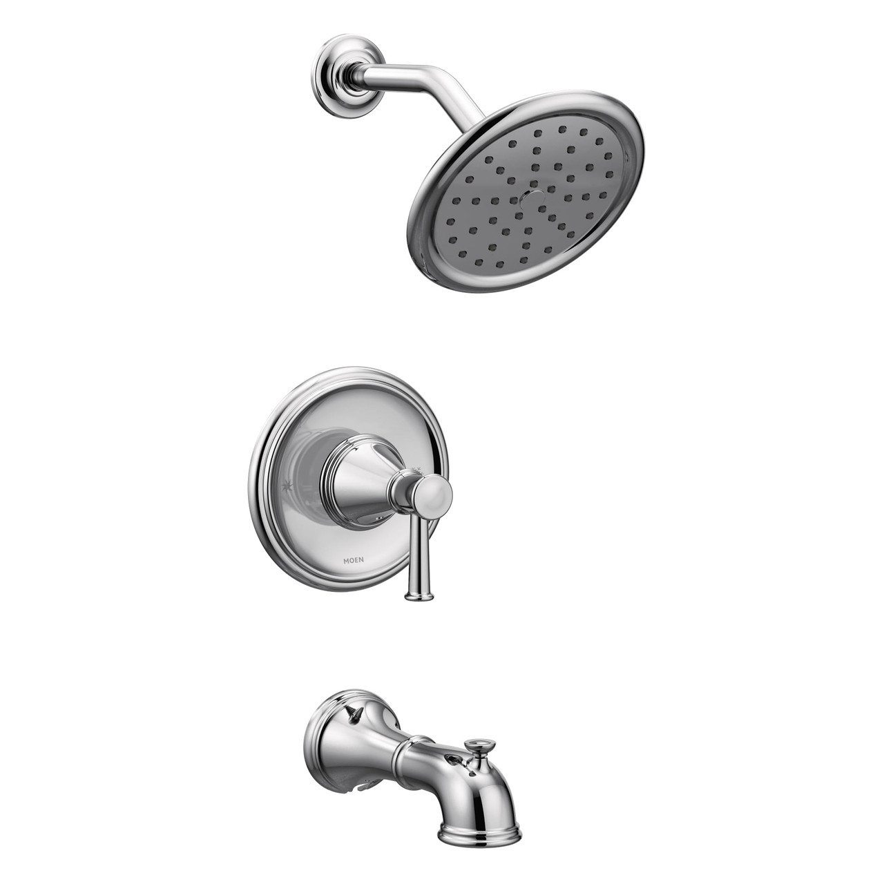 Moen Belfield Posi Temp Eco Performance Tub/Shower Trim Kit Without Valve in Chrome - T2313EP