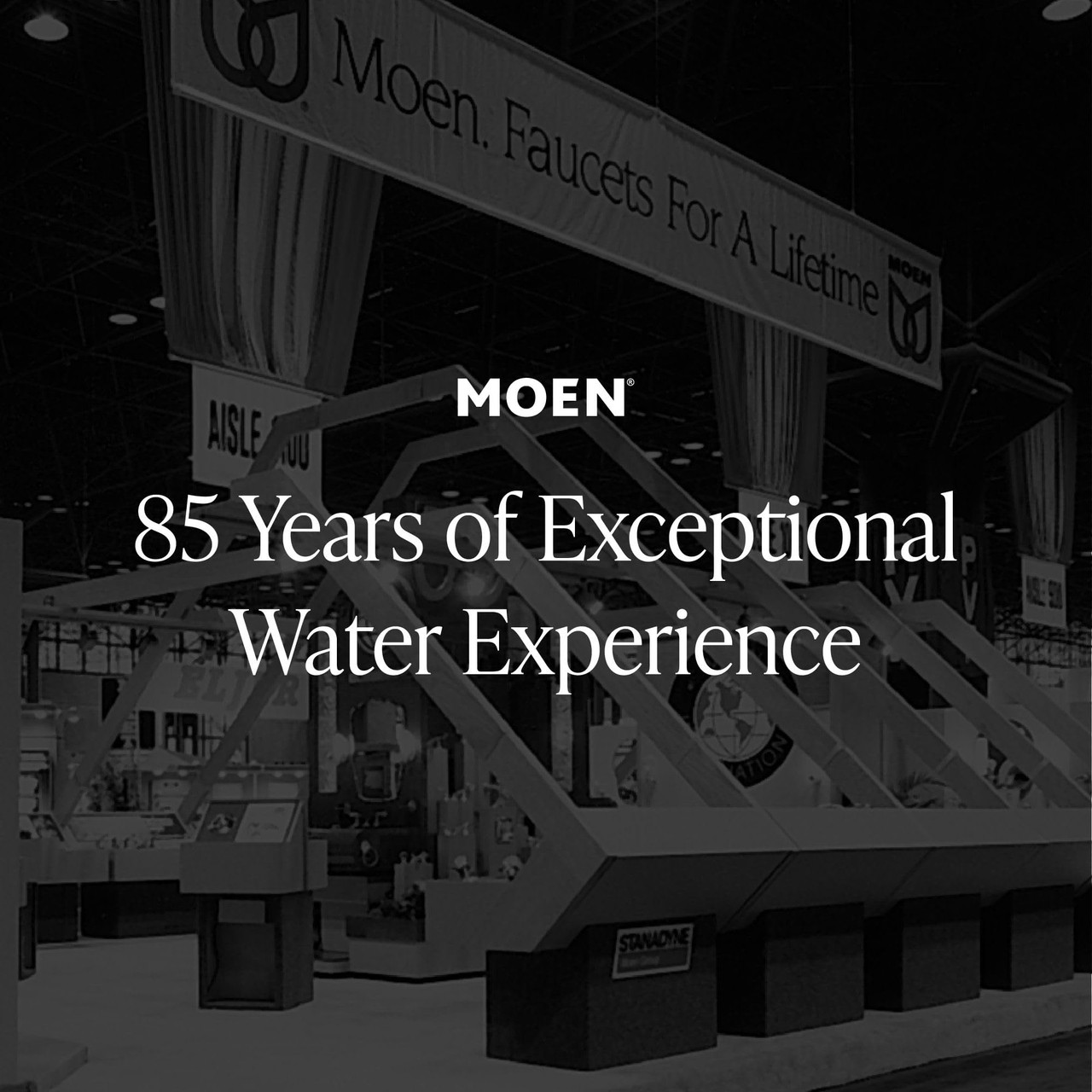 Moen Voss One Handle Freestanding Floor Mount Tub Filler Freestanding Bathtub Faucet with Handshower in Brushed Nickel - 695BN