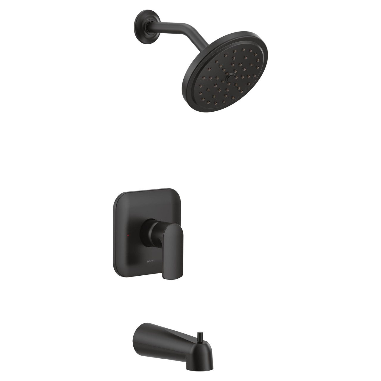 Moen M CORE 3 Series 1 Handle Eco Performance Tub and Shower Trim Kit in Matte Black - UT3813EPBL
