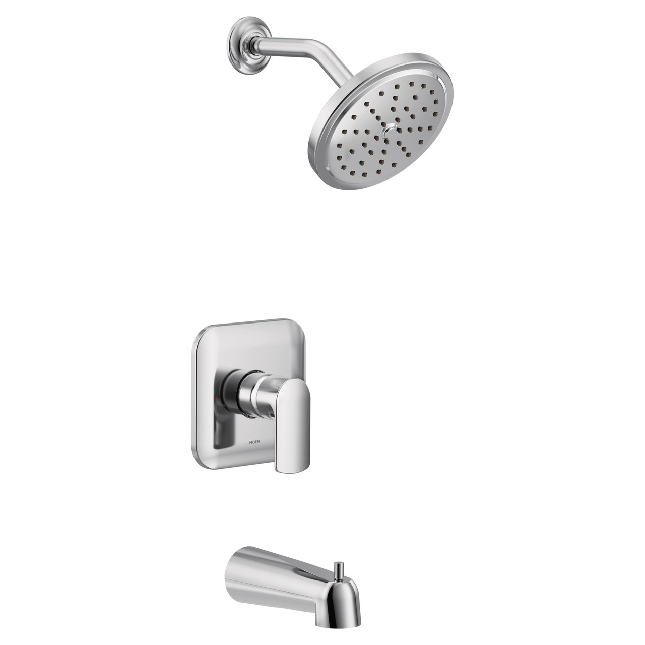 Moen M CORE 3 Series 1 Handle Eco Performance Tub and Shower Trim Kit in Chrome - UT3813EP