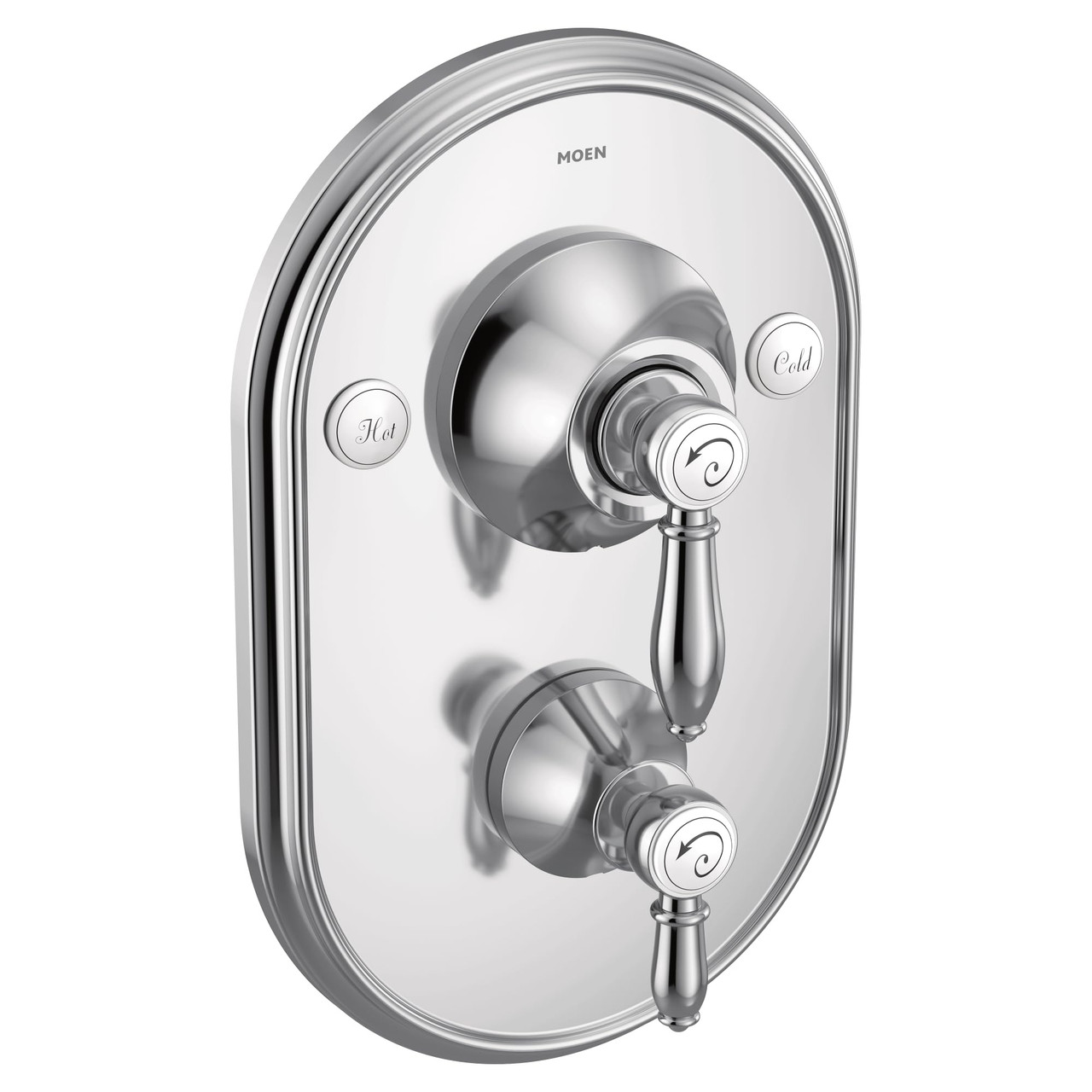 Moen Weymouth Posi Temp with Built in 3 Function Transfer Valve Trim Kit in Chrome - TS32100