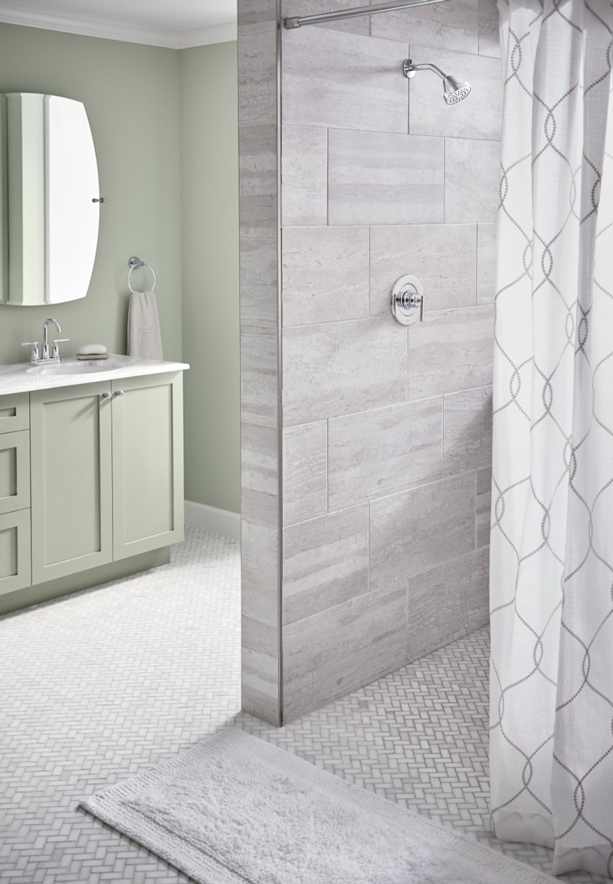 Moen Gibson M CORE 2 Series 1 Handle Shower Trim Kit in Chrome - UT2902NH