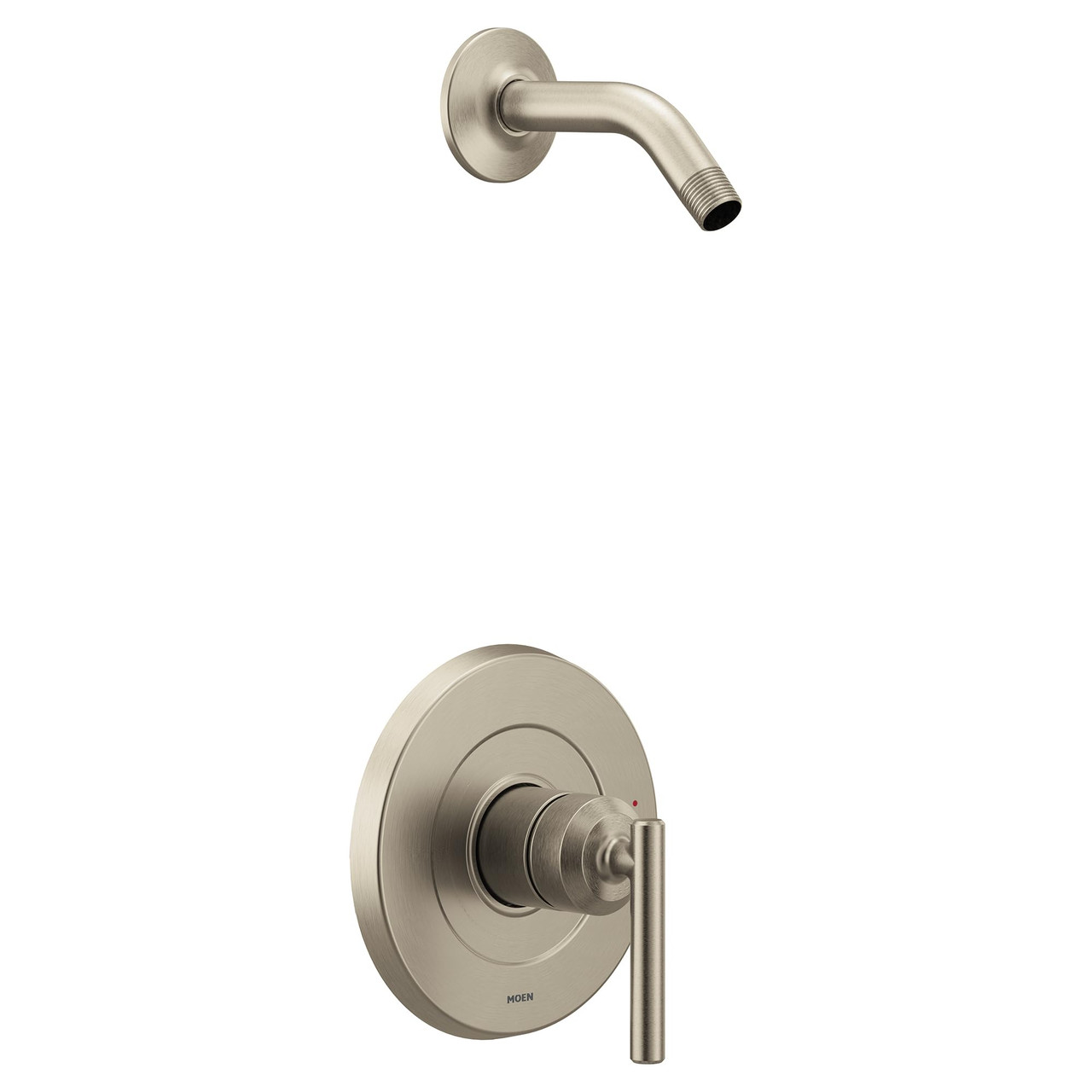 Moen Gibson M CORE 3 Series 1 Handle Shower Trim Kit in Brushed Nickel - UT2902NHBN