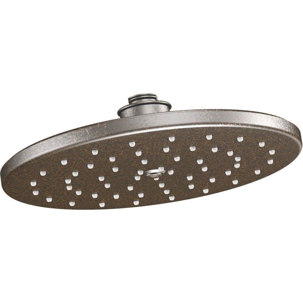 Moen 10 Inch Single Function Eco Performance Rainshower Showerhead with Immersion Rainshower Technology in Oil Rubbed Bronze - S112EPORB