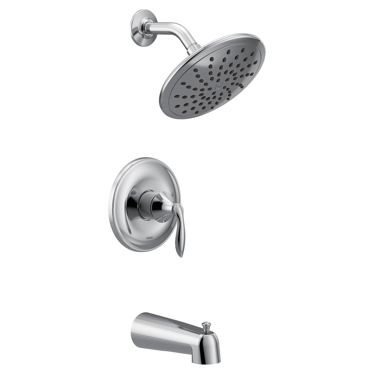 Moen Collection M CORE 2 Series 1 Handle Tub and Shower Trim Kit in Chrome - UT2233EP