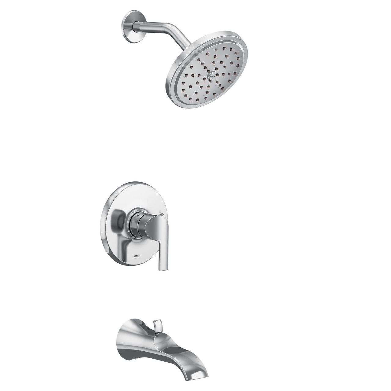 Moen Doux Collection M CORE 2 Series 1 Handle Tub and Shower Trim Kit in Chrome - UTS2203EP