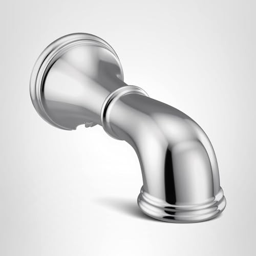 Moen Belfield Replacement Tub Non Diverter Spout 1/2 Inch Slip Fit Connection in Chrome - 193371