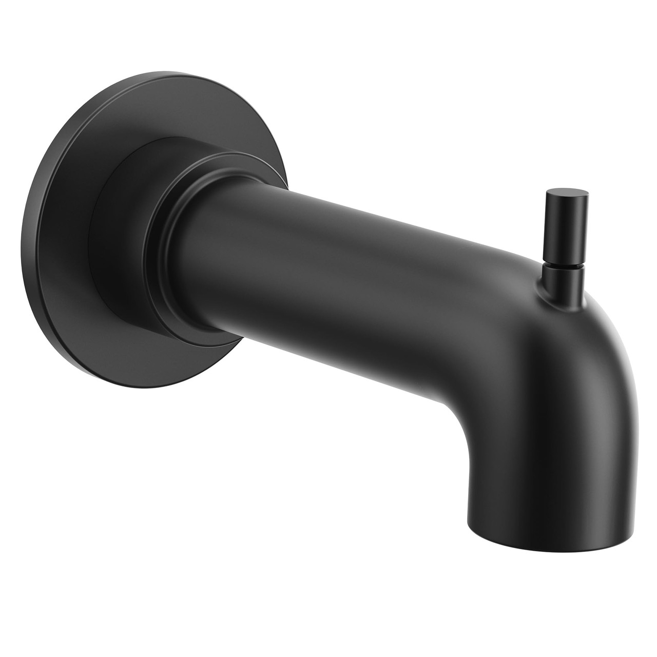 Moen Cia Diverter Tub Spout with Slip fit CC Connection in Matte Black - 3346BL