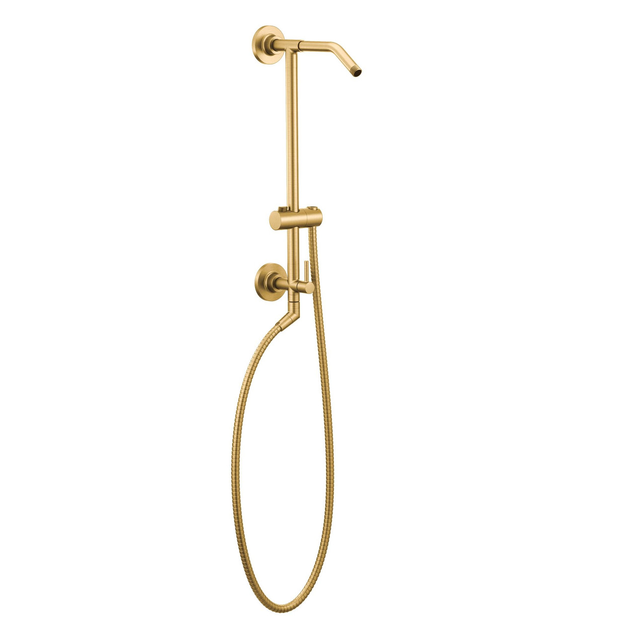 Moen Annex Shower Slidebar and Shower Hose System Trim in Brushed Gold - TS3661NHBG