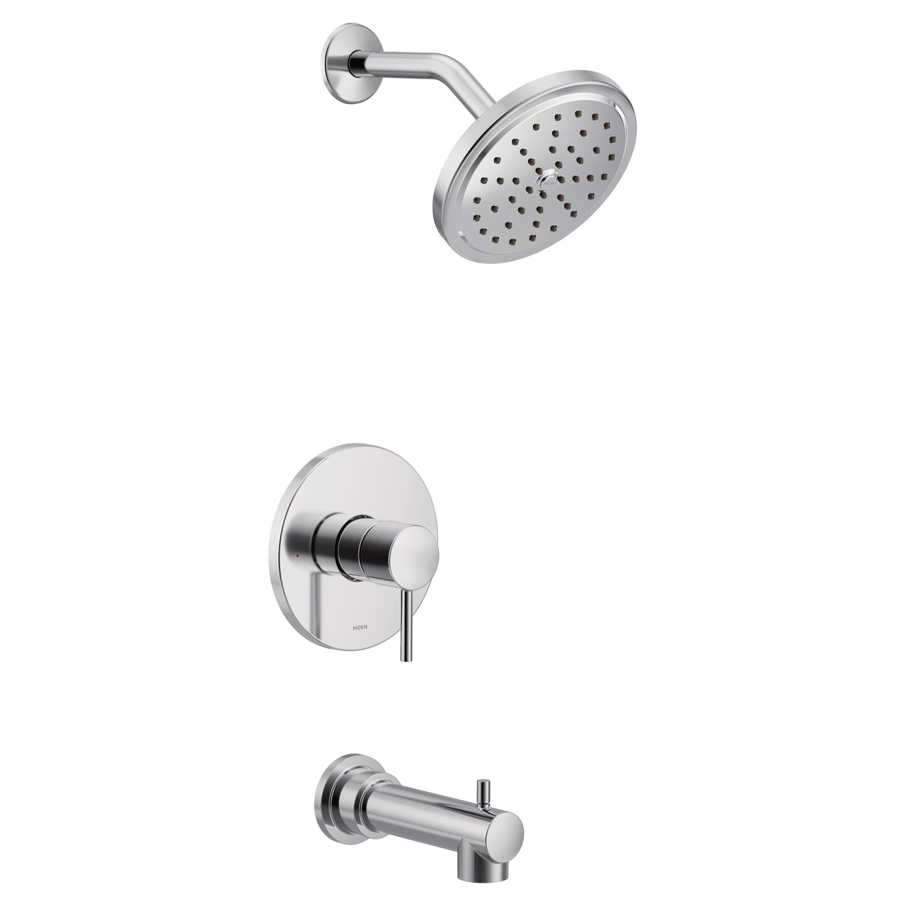 Moen M CORE 3 Series 1 Handle Tub and Shower Trim Kit in Chrome - UT3293