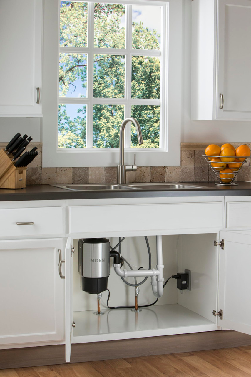 Moen Spot Resist Stainless One Handle Modern Kitchen Pulldown Faucet with Retractable Reflex Docking System and Power Boost Spray Technology for a Faster Clean in Spot Resist Stainless - 7565SRS