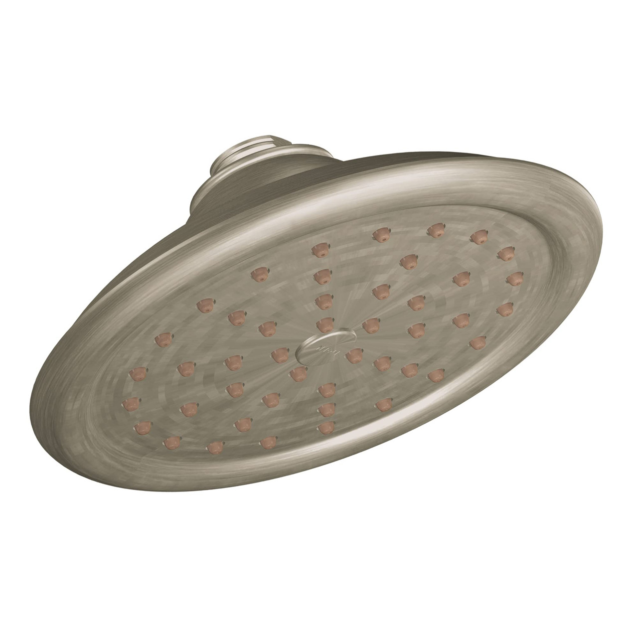 Moen ExactTemp 7" Eco Performance Single Function Rainshower Showerhead with Immersion Technology in Brushed Nickel - S6310EPBN
