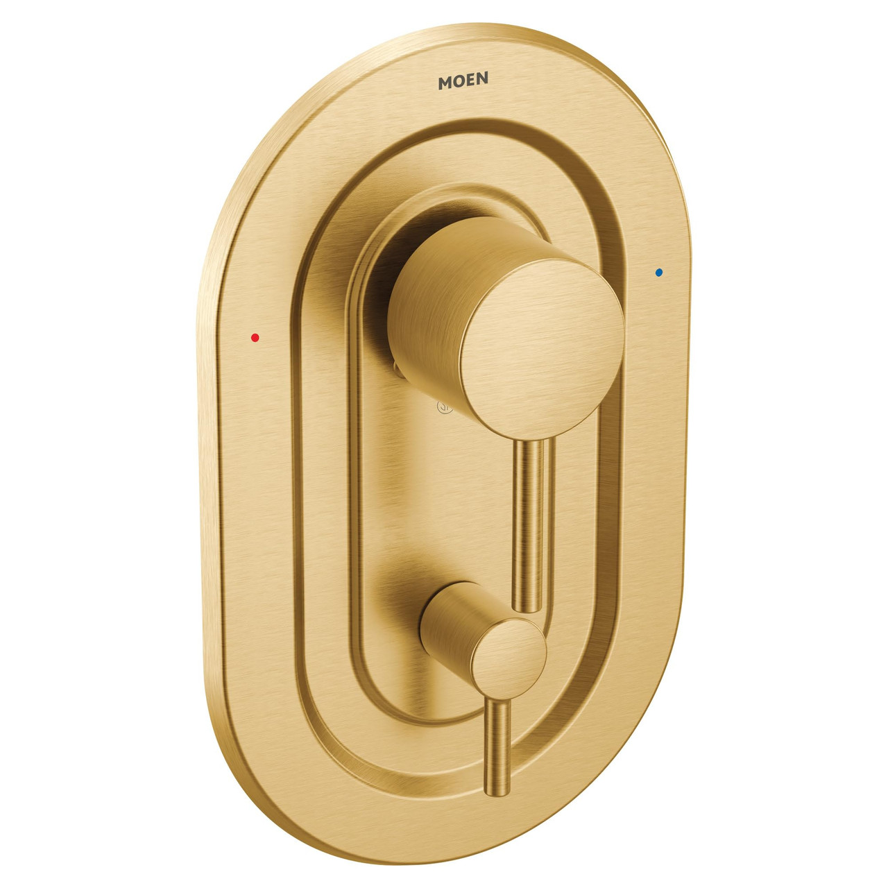 Moen Posi Temp with Built in 3 Function Transfer Valve Trim Kit in Brushed Gold - T2190BG