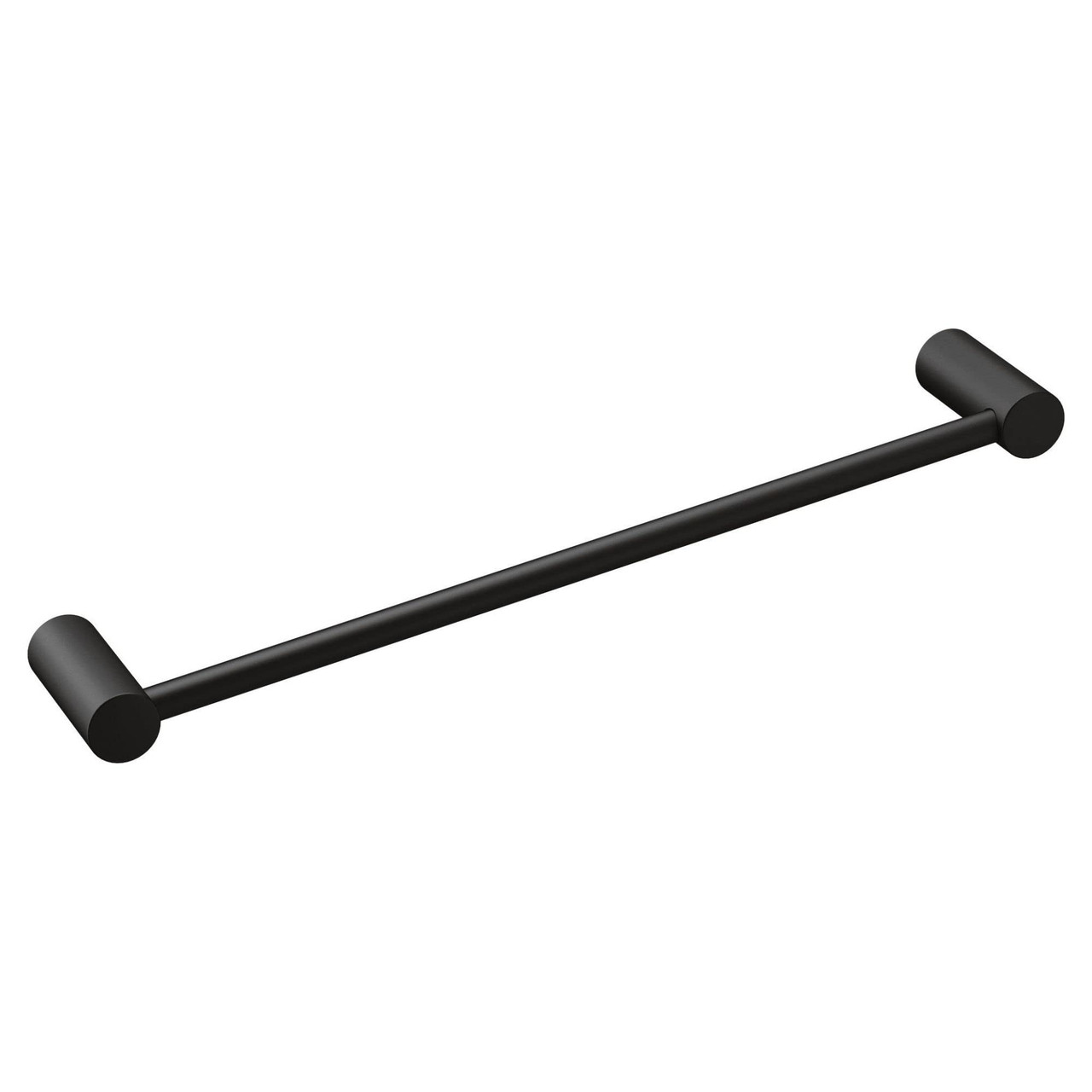 Moen Align 18 inch Modern Single Towel Bar in Matte Black - YB0418BL