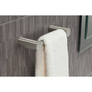 Moen Align 9 Inch Modern Hand Towel Bar in Brushed Nickel - YB0486BN