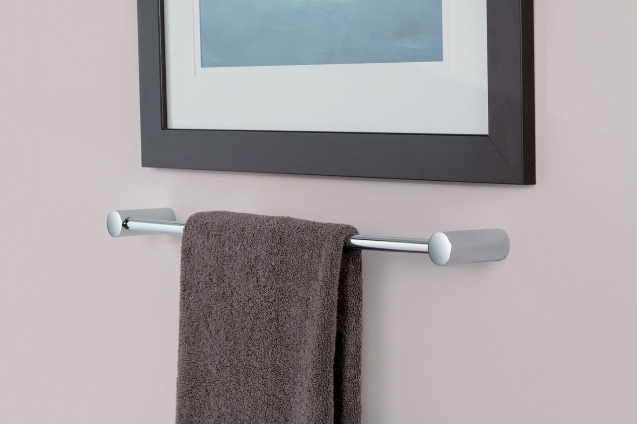 Moen Align 18 in. Modern Single Towel Bar in Chrome - YB0418CH