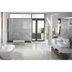 Moen Align Bathroom Safety 24 Inch Stainless Steel Modern Bathroom Grab Bar in Brushed Nickel - YG0424BN