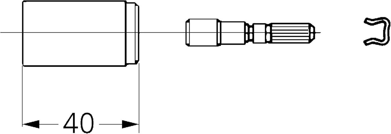 Grohe 06428000 Extension