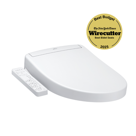 Toto S2 Washlet with Remote - Round in Cotton White - 3 pack