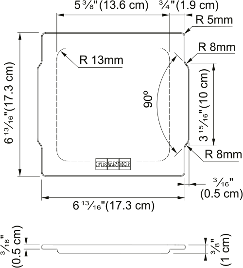 Franke AIUS200 All-In Universal Accessory System Level 2