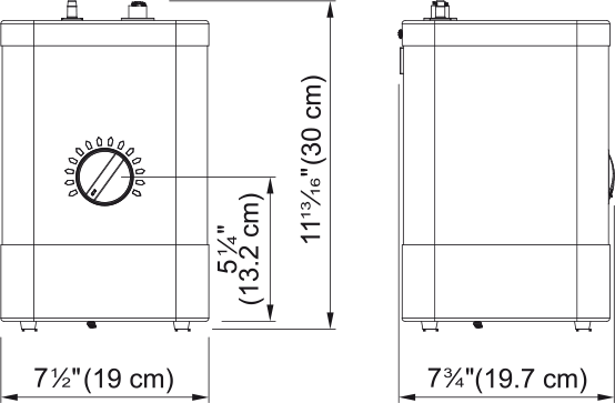 Franke Instant Hot Water Heating Tank - HT-400