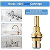 BRASSCRAFT Cold Ceramic Cartridge Replacement for Widespread Faucets - 1-001