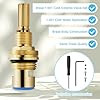 BRASSCRAFT Cold Ceramic Cartridge Replacement for Widespread Faucets - 1-001