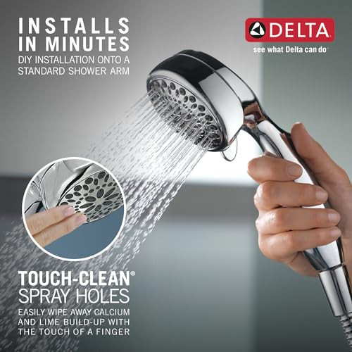 Delta Universal Showering Components 75700 7-Setting Hand Shower: Chrome