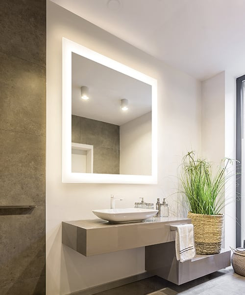 Electric Mirror SIL4242KN Silhouette Lighted Mirror with Keen