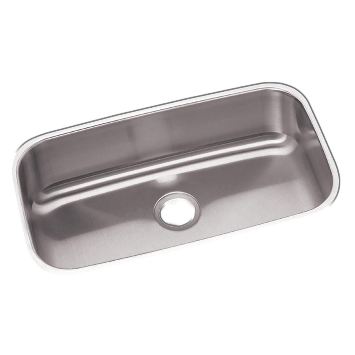 Elkay DXUH2816 Dayton Stainless Steel 30-1/2" x 18-1/4" x 8" Single Bowl Undermount Sink
