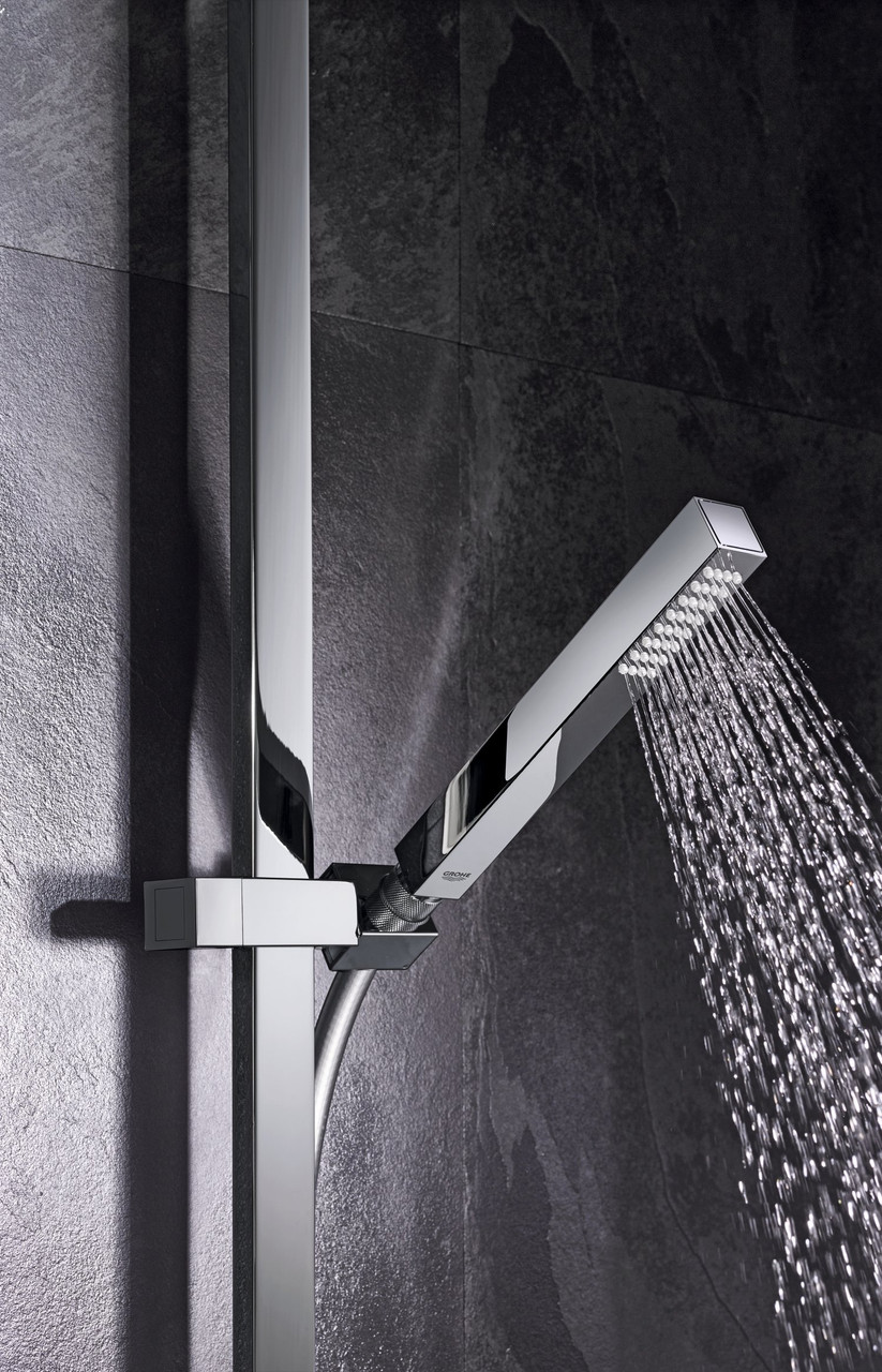 Grohe 27892000 Euphoria Cube+ 24 In. Shower Bar Starlight Chrome