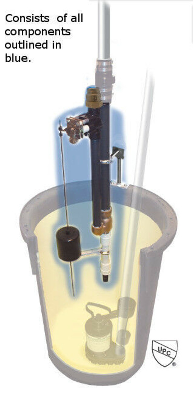 Guardian 747H20 Water Powered Back Up Sump Pump