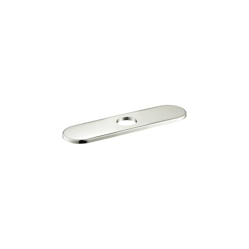 Hansgrohe 14019831 Universal Base Plate for Single-Hole Kitchen Faucets, 10" Polished Nickel