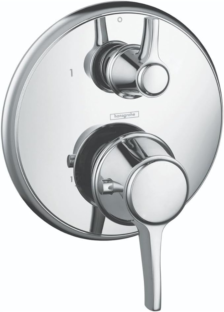 Hansgrohe 15752821 Metris C Thermostatic Trim w/Volume Control BRUSHED NICKEL