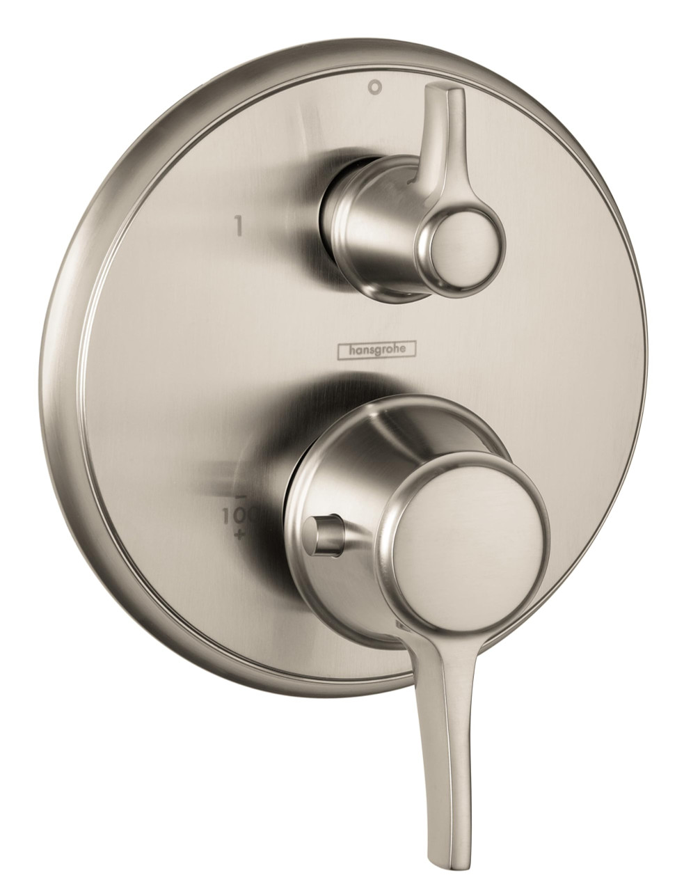 Hansgrohe 15752831 Metris C Thermostatic Trim w/Volume Control POLISHED NICKEL