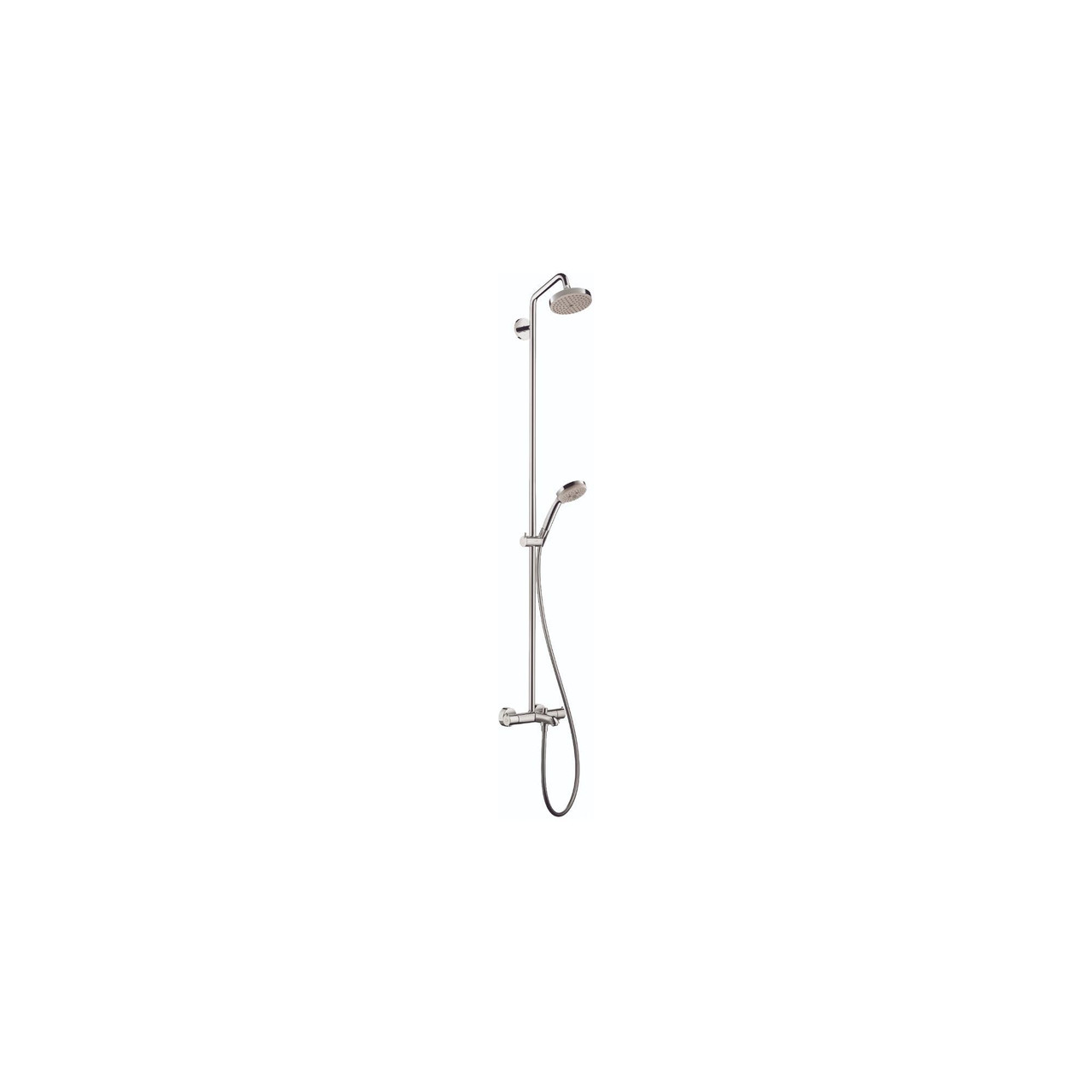 Hansgrohe 27143821 Croma Tub/Shower Showerpipe BRUSHED NICKEL Hansgrohe 27143821 Croma Tub/Shower Showerpipe BRUSHED NICKEL