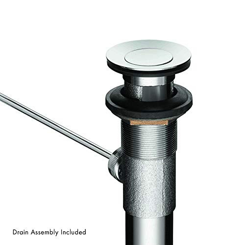 Hansgrohe 71100001 Logis 100 Single-Hole Faucet, 1.2 GPM Chrome