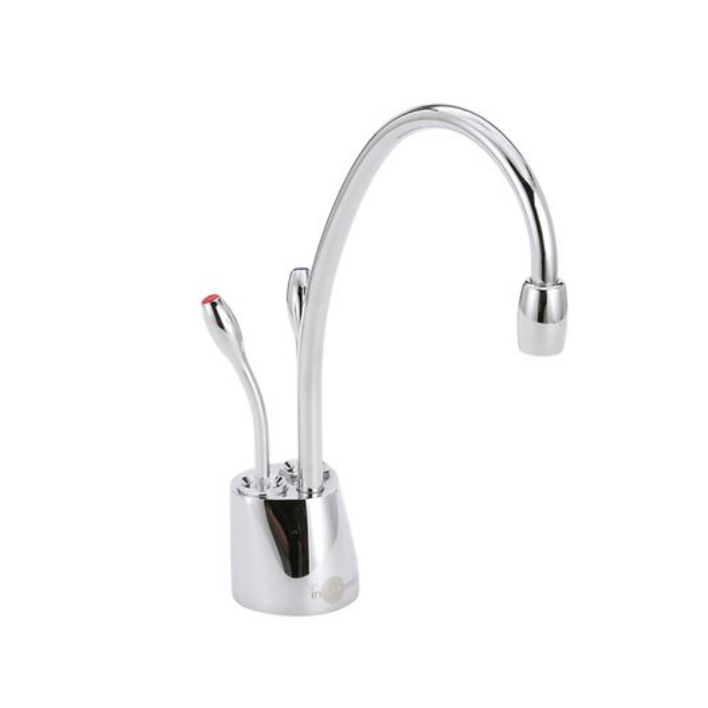 InSinkErator Indulge F-HC1100 Contemporary Instant Hot and Cold Faucet in Chrome - 44252