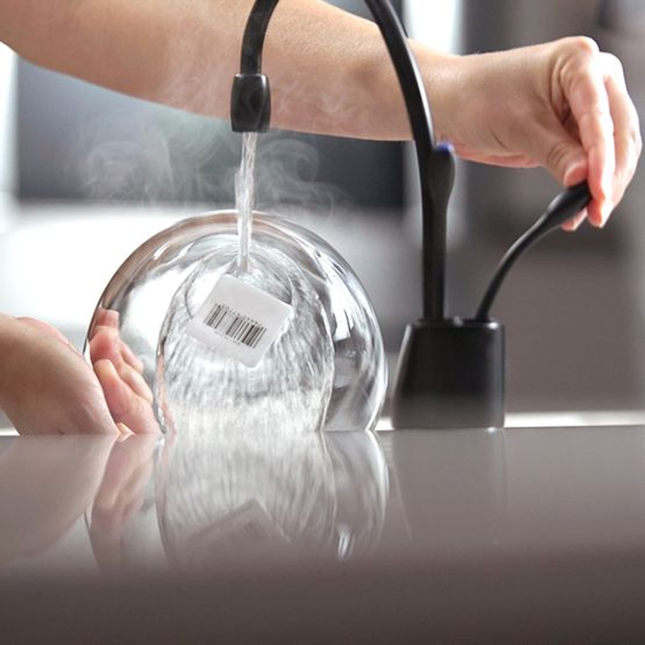 InSinkErator Indulge F-HC1100 Contemporary Instant Hot and Cold Faucet in Oil Rubbed Bronze - 44252AA