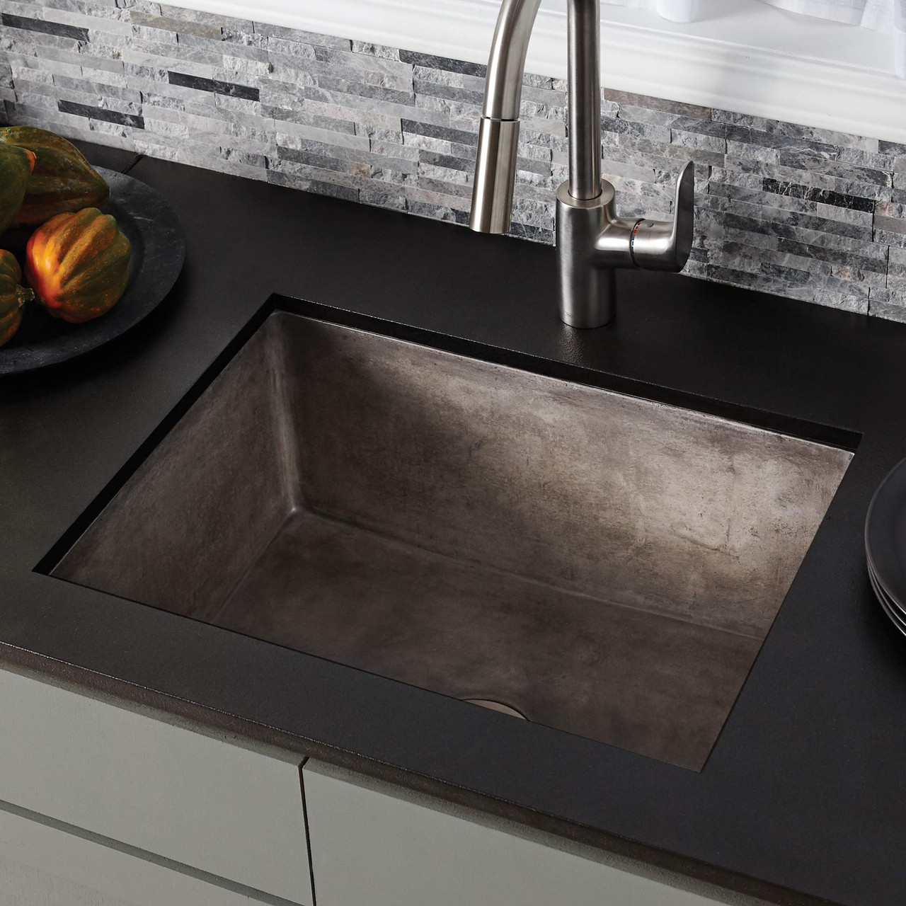 Native Trails NSK2418-P Farmhouse 2418 Kitchen Sink: Slate