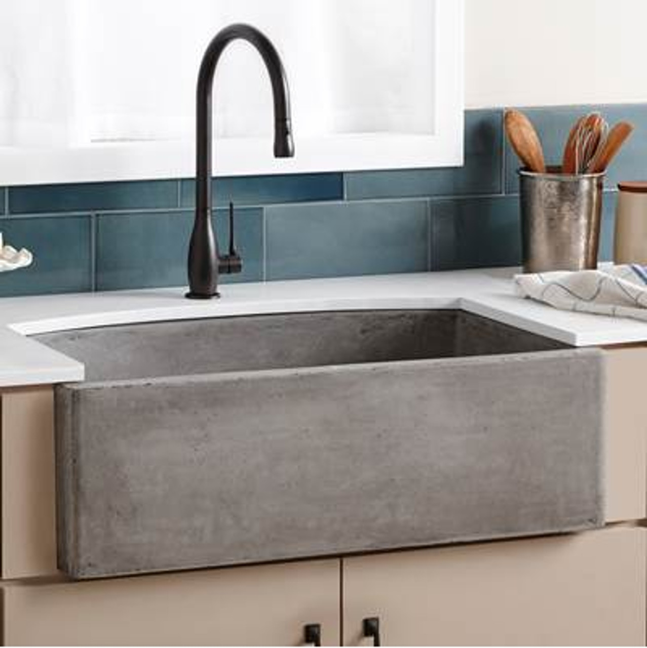 Native Trails Nskq3320 A Farmhouse Quartet Kitchen Sink Ash